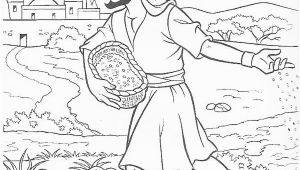 Parable Of the sower Coloring Page Parable Of the sower Coloring Page for Kids