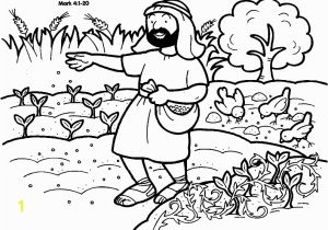 Parable Of the sower Coloring Page Parable Of the sower Week 3