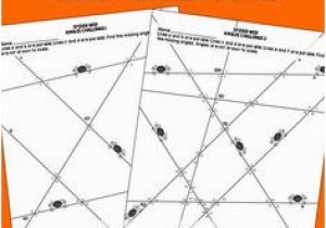 Parallel Lines and Transversals Angle Pairs Coloring Page Answers 21 Best Angle Relationships Images