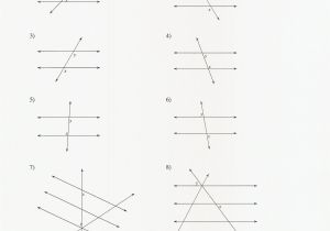 Parallel Lines and Transversals Angle Pairs Coloring Page Answers Geometry Parallel Lines and Transversals Worksheet Answers