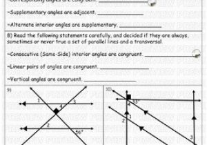 Parallel Lines and Transversals Angle Pairs Coloring Page Answers Parallel Lines and Transversals Zombie Coloring Page