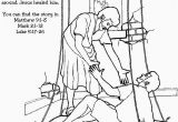 Paralyzed Man Lowered Through Roof Coloring Page 32 Paralyzed Man Lowered Through Roof Coloring Page In