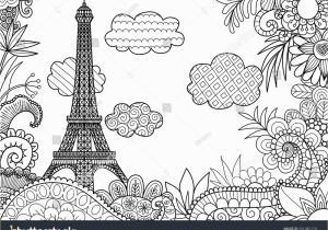 Paris Coloring Pages for Adults Paris Coloring Pages Bookmontenegro Me and Gamz
