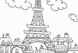 Paris Coloring Pages for Kids Eiffel tower Coloring Pages and Book Uniquecoloringpages
