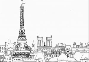 Paris Coloring Pages for Kids Paris Coloring Pages Yintan