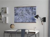 Paris Map Wall Mural Paris France City Street Map High Quality Poster Wall