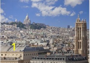 Paris Skyline Wall Mural Paris Skyline From St Jacques tower to the Sacre Coeur