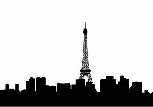 Paris Skyline Wall Mural Paris Skyline