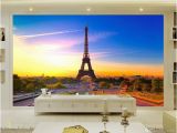 Paris Wall Mural Eiffel tower Wdbh Custom 3d Wallpaper Beautiful Romantic French Paris Eiffel tower Landscape Room Home Decor 3d Wall Murals Wallpaper for Walls 3 D S