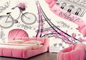 Paris Wall Murals Cheap Us $25 0 Wallpaper Murals Romantic Travel In Paris Modern Murals for Kids Room Living Rooms sofa Backgrounds Papel De Parede In Wallpapers From