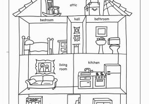 Parts Of the House Coloring Pages Resultado De Imagen Para Worksheets Parts Of the House