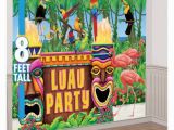 Party City Wall Murals Luau Party Decorating Kit Party City Both