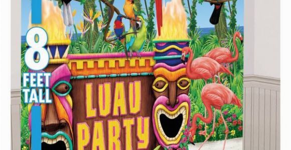 Party City Wall Murals Luau Party Decorating Kit Party City Both
