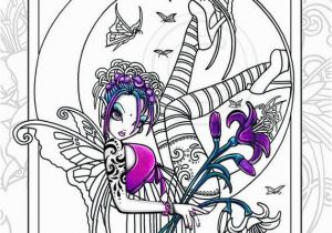 Pastel Colored Pages Manga Set 8 Printed Coloring Pages Big Eyed Fairy Angel Art Loose Leaf Coloring Book 15 Pages Free Us Shipping Line Work