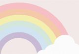 Pastel Rainbow Wall Mural Kids Pastel Rainbow Wallpaper Mural