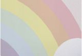 Pastel Rainbow Wall Mural Kids Wallpaper