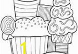 Pastry Coloring Pages 500 Best Food Drink and Cooking Coloring Pages Images On Pinterest