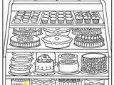 Pastry Coloring Pages 504 Best Coloring Pages Images On Pinterest