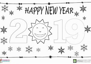 Patriotic Christmas Coloring Pages Happy New Year Coloring Page for Kids