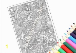 Pattern Coloring Pages Pdf Printable Coloring Page Pdf Instant Download Coloring