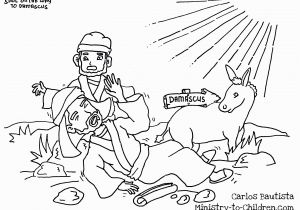 Paul and Ananias Coloring Page Paul S Conversion Coloring Page 2015 Discipleland