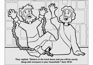 Paul and Silas Bible Coloring Pages Paul and Silas Coloring Sheet