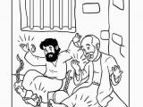 Paul and Silas Bible Coloring Pages Paul and Silas In Prison Google Search