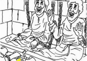 Paul and Silas In Prison Coloring Page 58 Best Paul and Silas Images On Pinterest