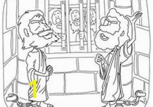 Paul and Silas In Prison Coloring Page 58 Best Paul and Silas Images On Pinterest