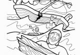 Paul and the Shipwreck Coloring Page Paulus Leidt Schipbreuk Children Church Crafts