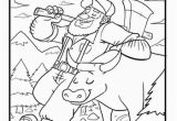 Paul Bunyan and Babe Coloring Page Paul Bunyan Coloring Page