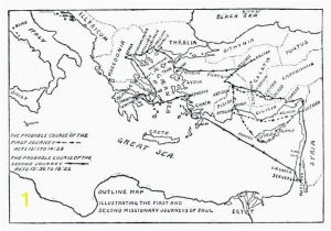 Paul S Second Missionary Journey Coloring Page 28 Paul S Second Missionary Journey Coloring Page In 2020