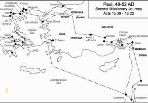 Paul S Second Missionary Journey Coloring Page Pin On Acts Study