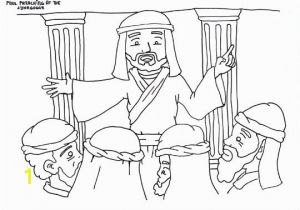 Paul Taught In athens Coloring Page "paul Preaching In the Synagogue" Coloring Page Ministry