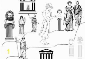 Paul Teaches In athens Coloring Page Bible Fun for Kids Preschool Alphabet A is for areopagus