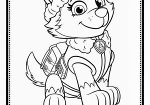 Paw Patrol Coloring Pages Everest Paw Patrol Coloring Pages