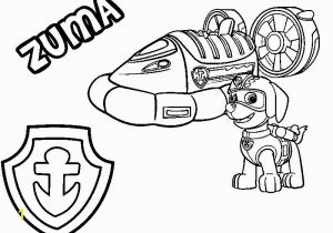 Paw Patrol Coloring Pages Everest Paw Patrol Coloring Pages Zuma Hovercraft
