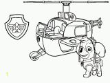 Paw Patrol Marshall Fire Truck Coloring Page Skye and Her Helicopter Paw Patrol Coloring Pages