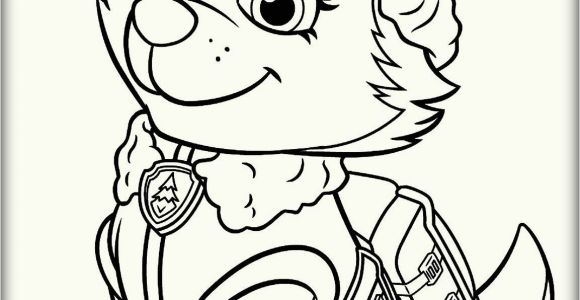 Paw Patrol Skye and Everest Coloring Pages Paw Patrol Everest Coloring Pages Coloring Pages