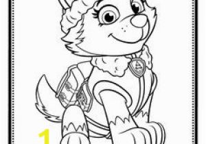 Paw Patrol Skye and Everest Coloring Pages Skye Paw Patrol Coloring Pages Coloring Pages