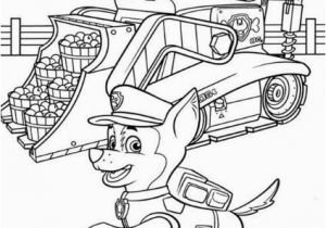 Paw Patrol Ultimate Rescue Coloring Pages Rubble His Construction Truck and Chase