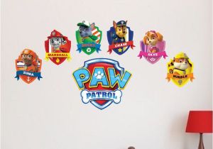 Paw Patrol Wall Mural Paw Patrol Logo Wall Decal