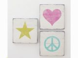 Pb Teen Wall Mural Pb Teen Icon Sentiments Wall Art Set Of 3 at Pottery Barn Teen