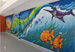 Pb Teen Wall Mural Wave Mural Ecosia