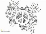 Peace Sign Coloring Pages 30 Peace Coloring Pages