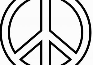 Peace Sign Coloring Pages Peace Sign Coloring Pages Printable