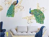 Peacock Walk Wall Mural Amazon Kelay Fs 3d Door Wall Murals Wallpaper Door