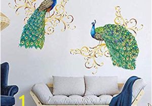 Peacock Walk Wall Mural Amazon Kelay Fs 3d Door Wall Murals Wallpaper Door