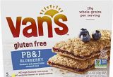 Peanut butter and Jelly Coloring Pages Van S Simply Delicious Gluten Free Sandwich Bars Blueberry & Peanut butter 5 Count
