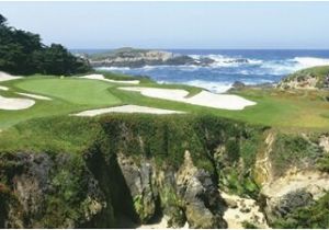 Pebble Beach Golf Wall Mural Biggies Wall Mural 60" X 120" Pebble Beach Item